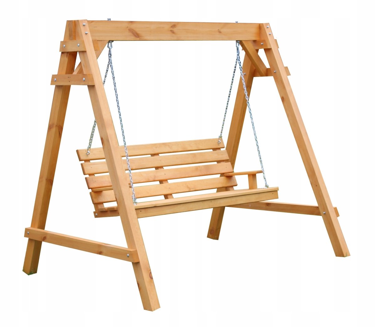 Деревянные качели для детей