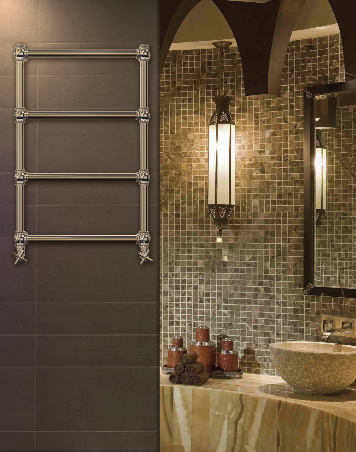 Водяной полотенцесушитель Hammam erne 857x1190