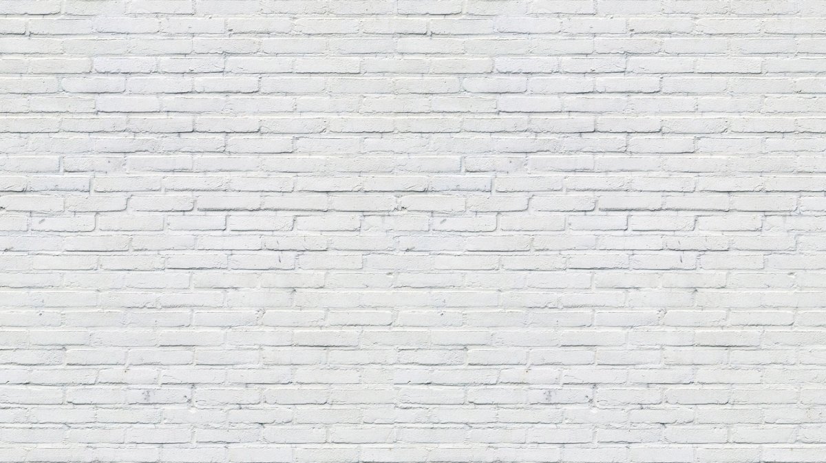 Белая кирпичная стена