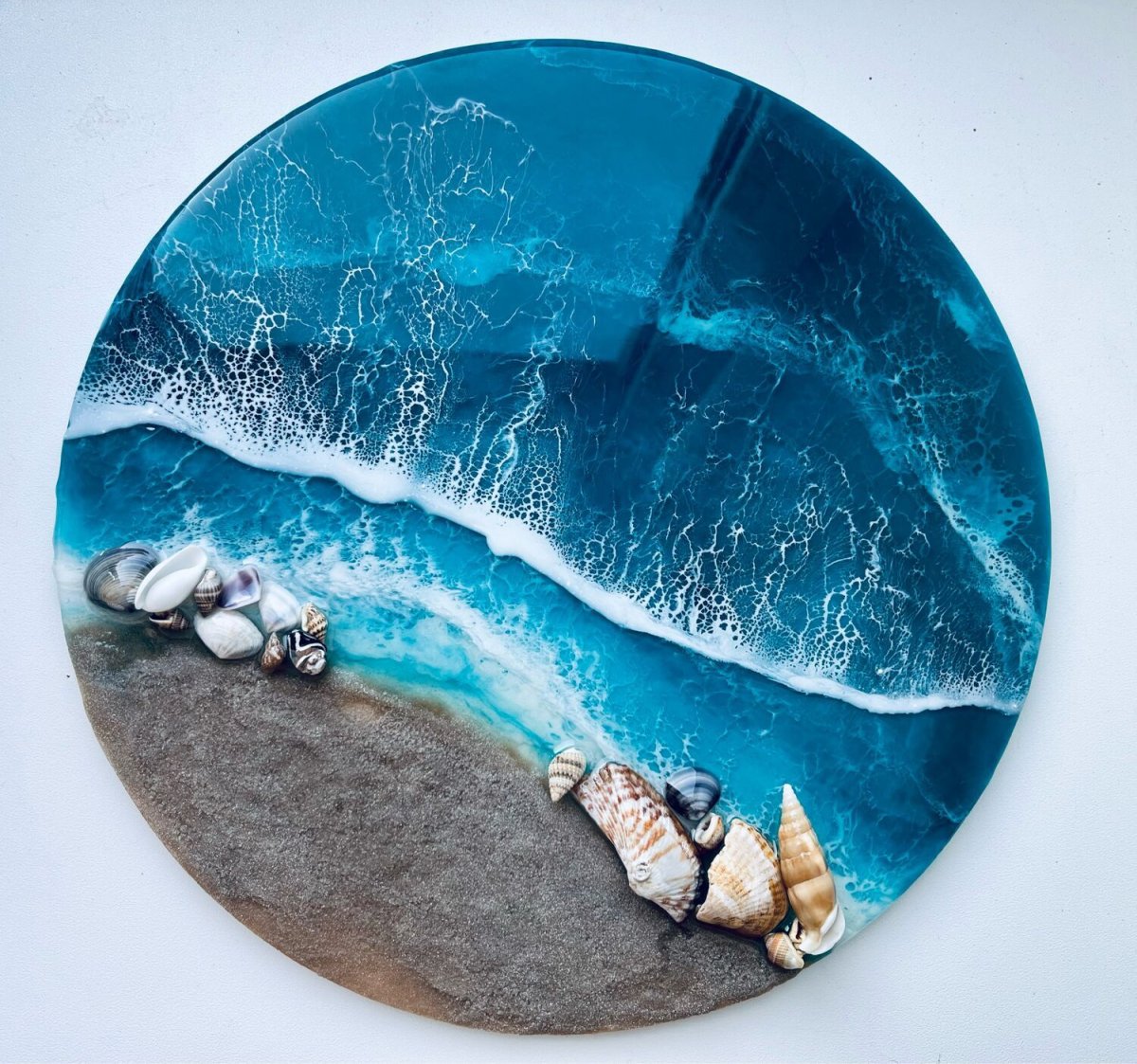 Эпоксидная смола море картина