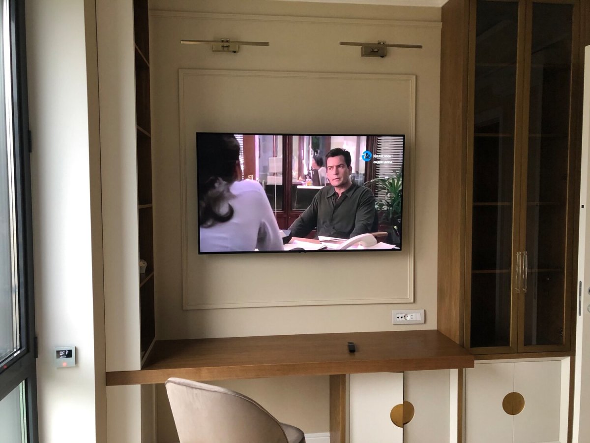 Навес для телевизора на стену