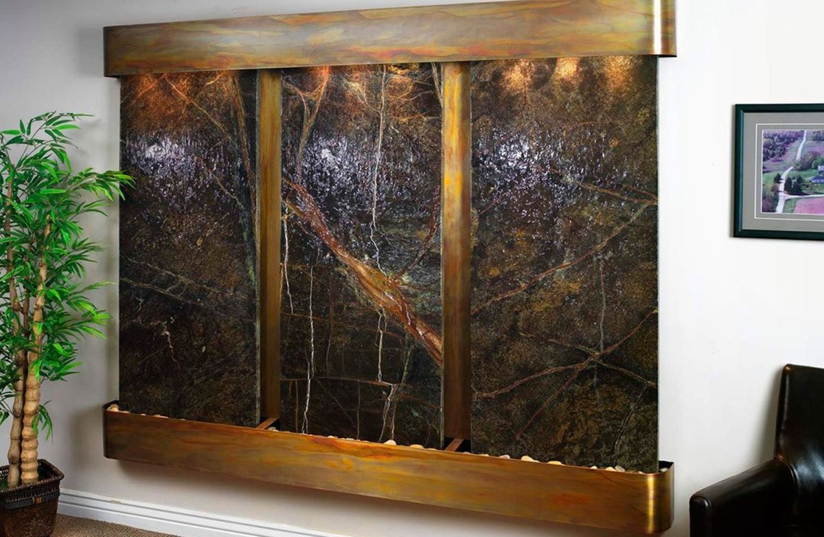 Настенный водопад