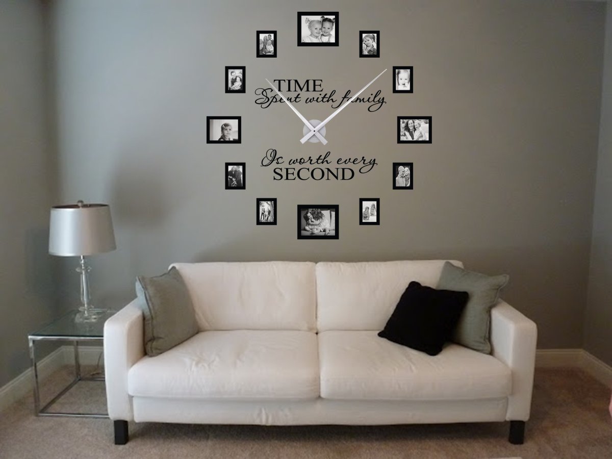 Интерьерные часы на стену