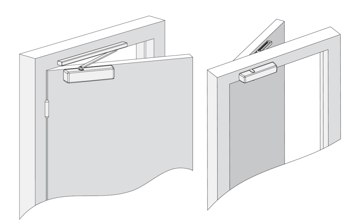Доводчик Porter dcm30 со скользящей тягой
