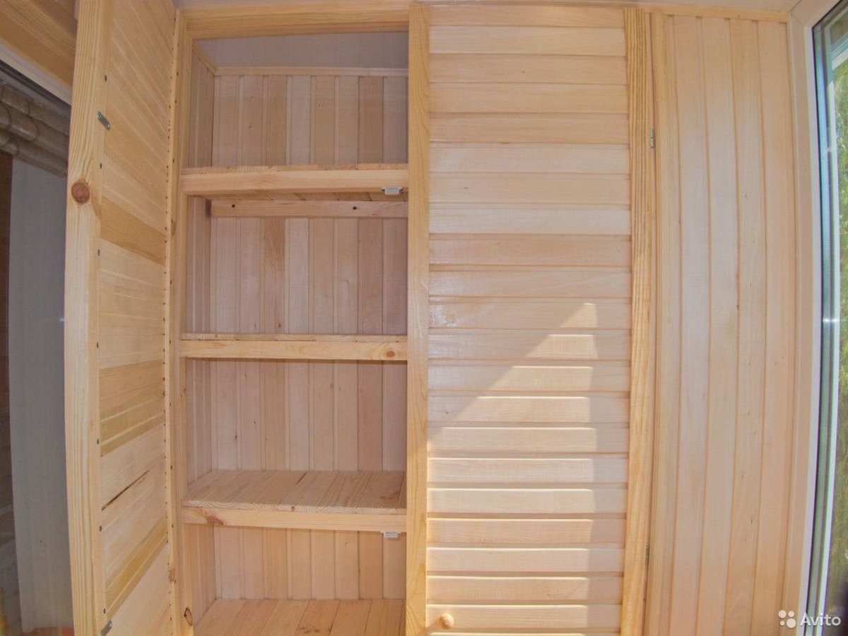 Дверцы шкафа из вагонки