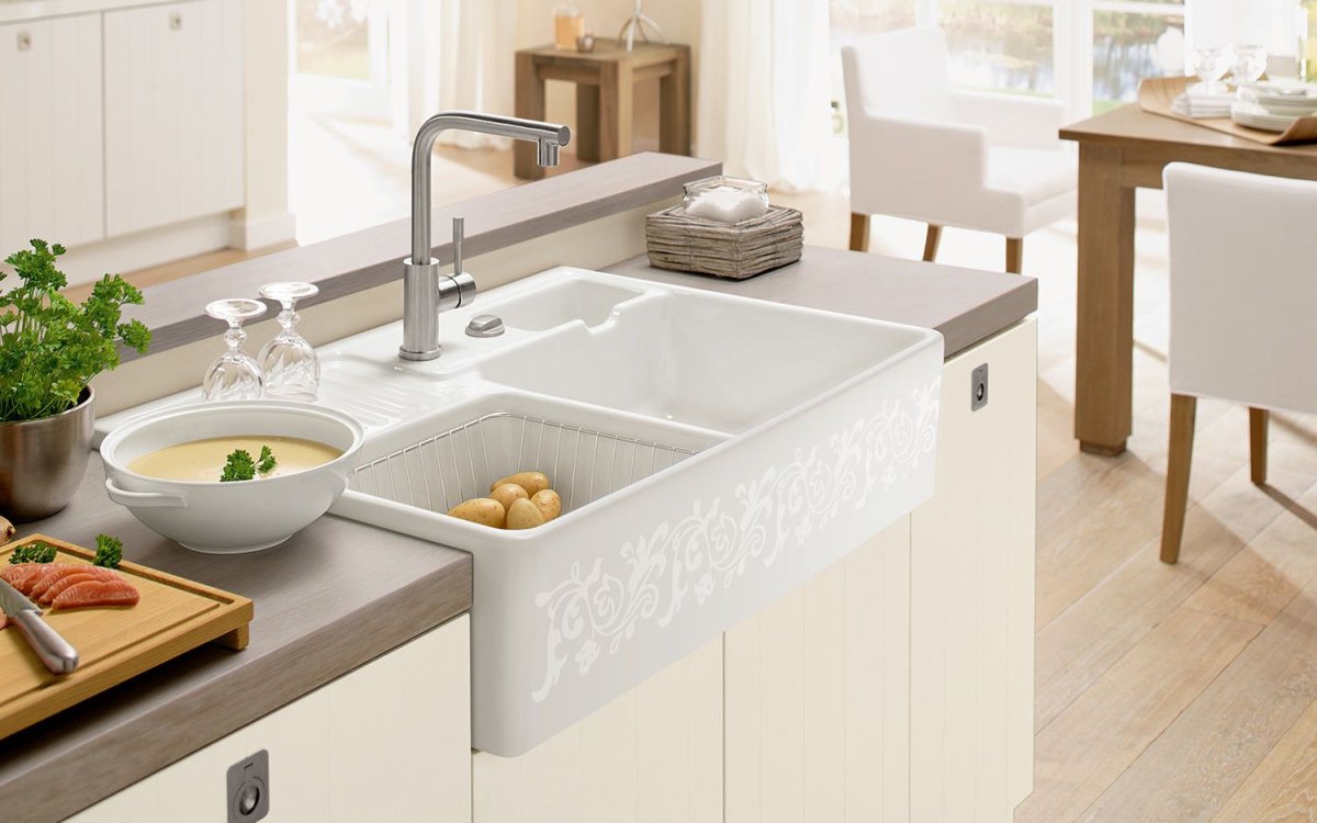 Villeroy&Boch Double Bowl Sink