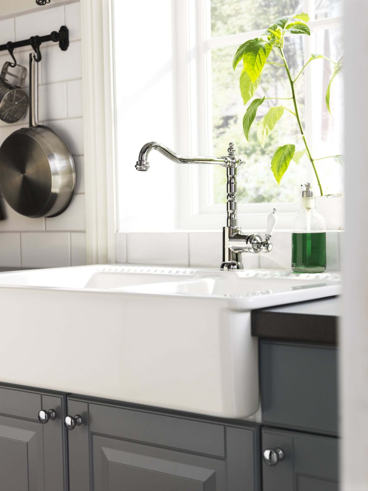 ГЛИТТРАН смеситель кухонный икеа