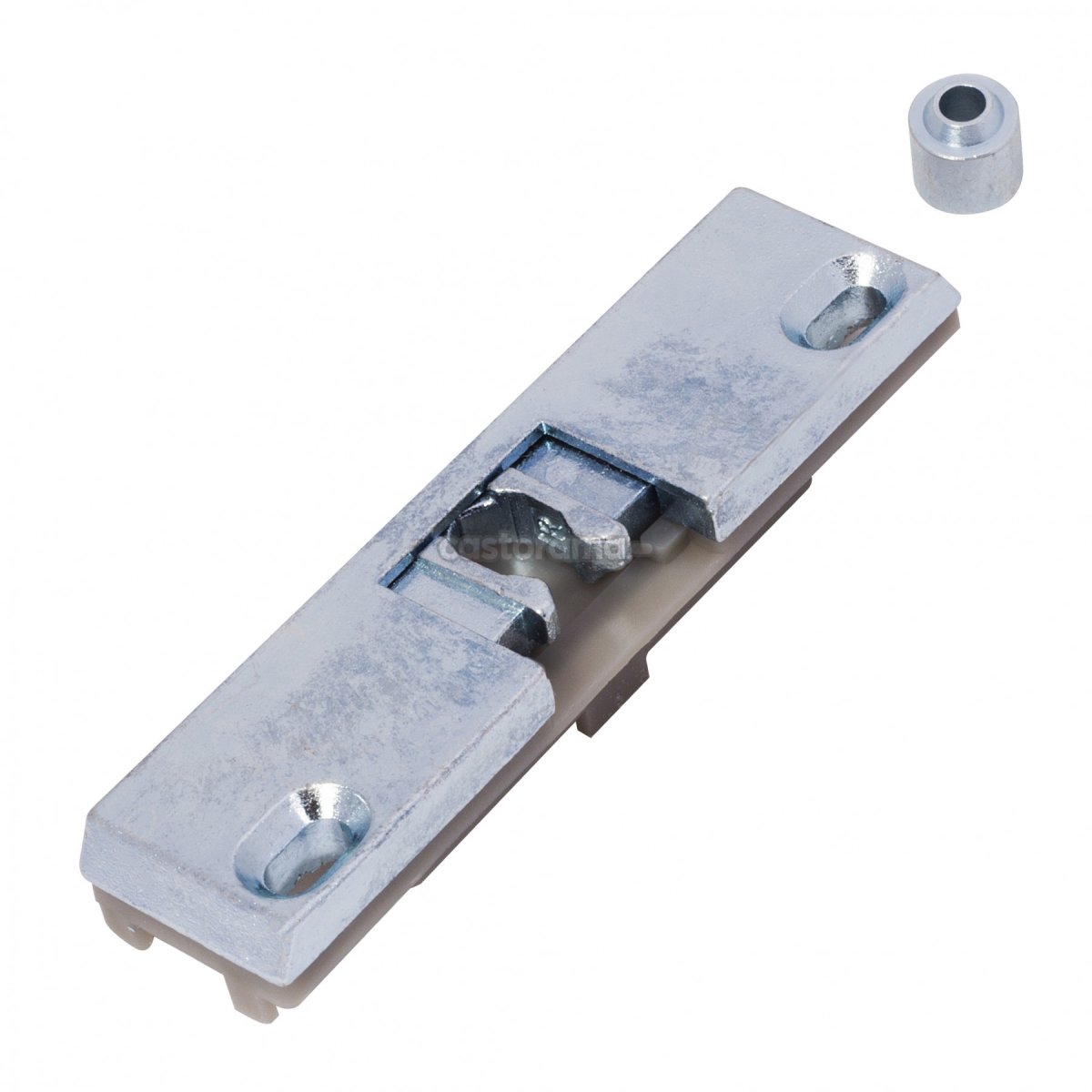 Балконная защелка КБЕ 70 /Rehau (13) в комплекте с роликом