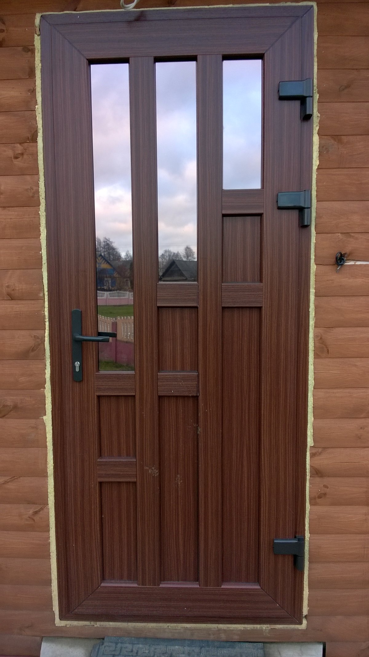 Дверь входная ПВХ 1200х2100