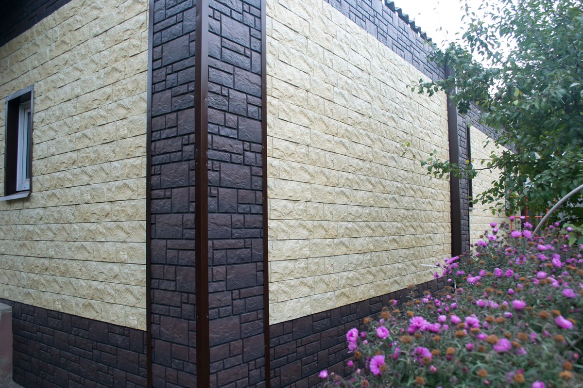 Фасадные панели Деке Бург темный