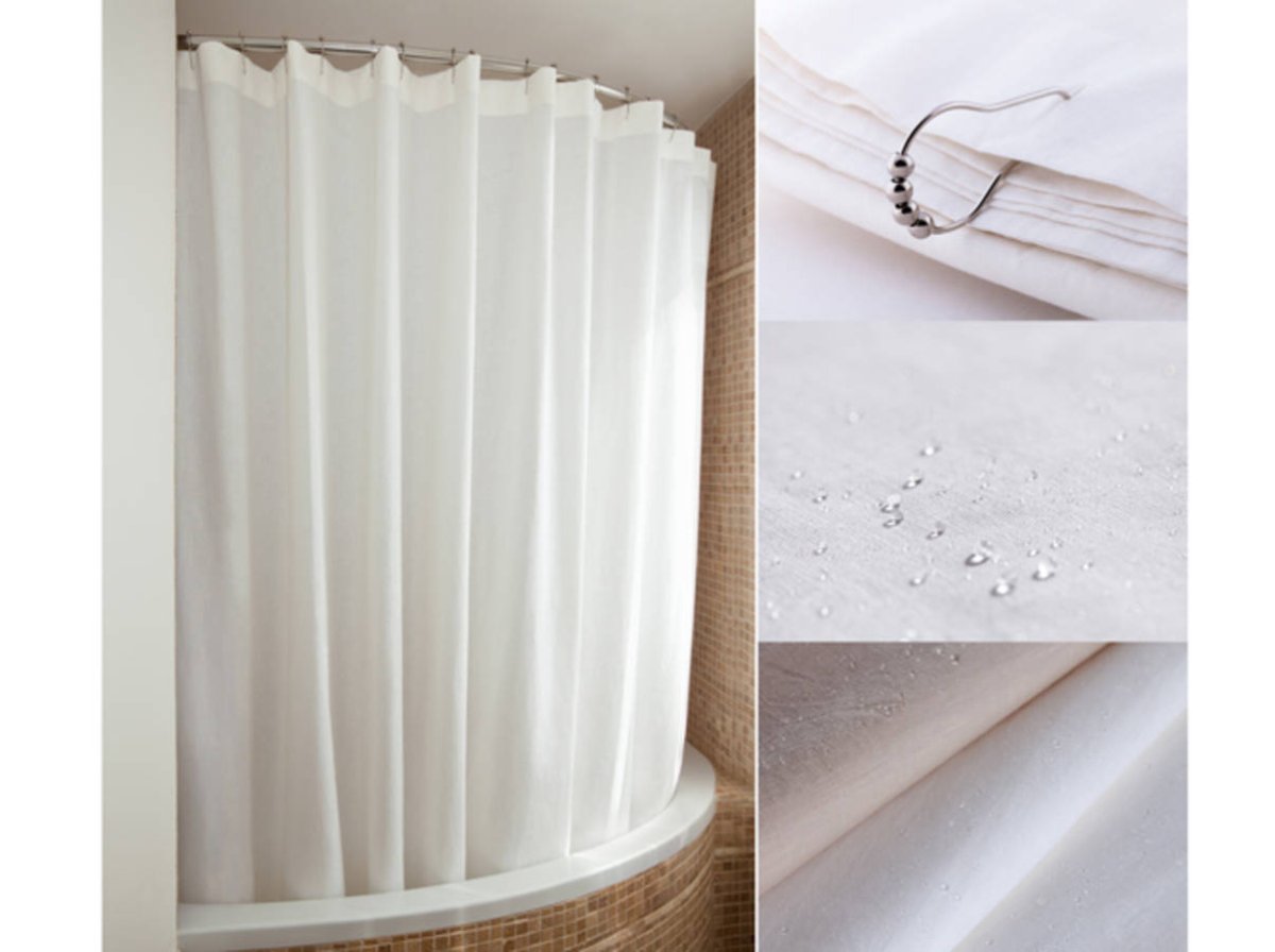 Шторка для ванны гармошка пластиковая