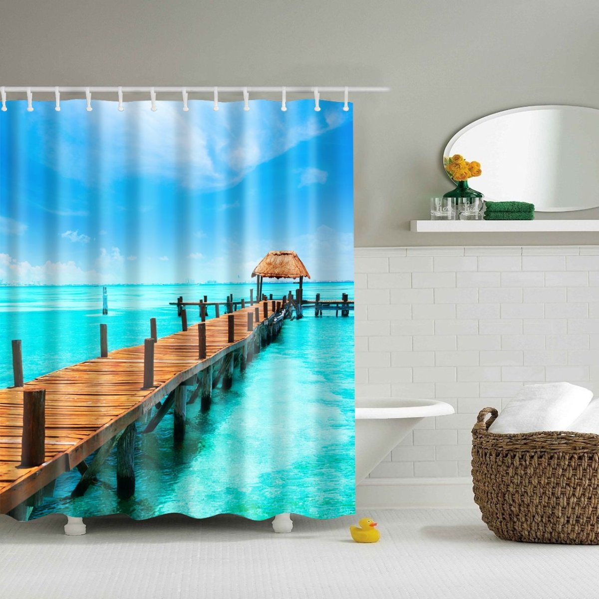 Штора для ванной комнаты «Shower Curtain» 3d