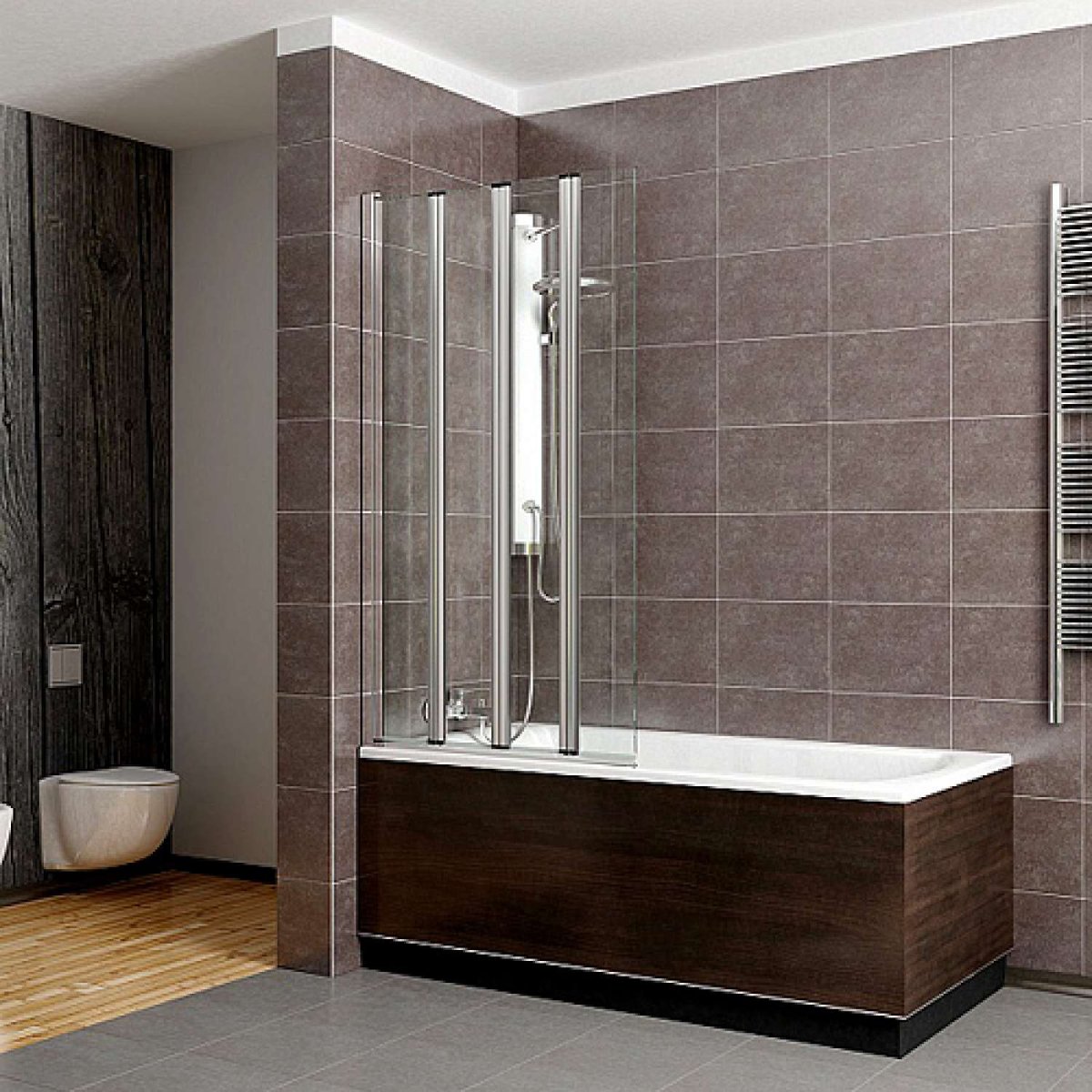 Стеклянная шторка Radaway EOS PNW 5