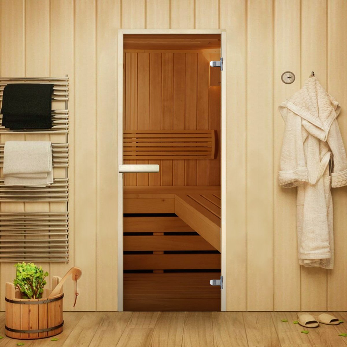 Дверь в сауну