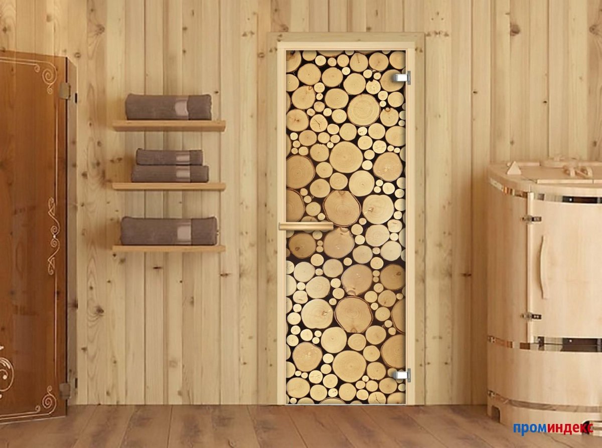 Дверь в сауну