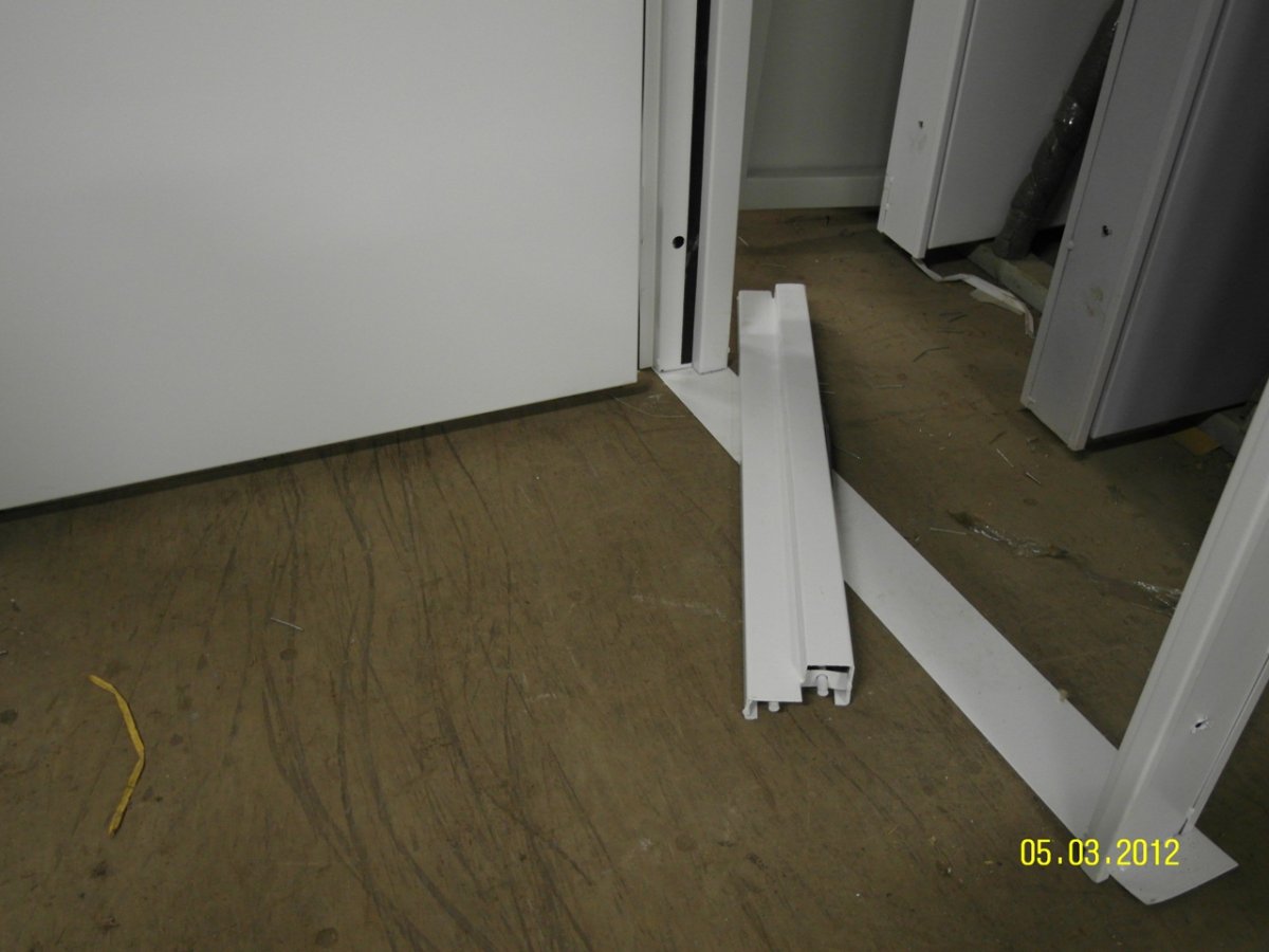 Порог 14 мм для противопожарных дверей