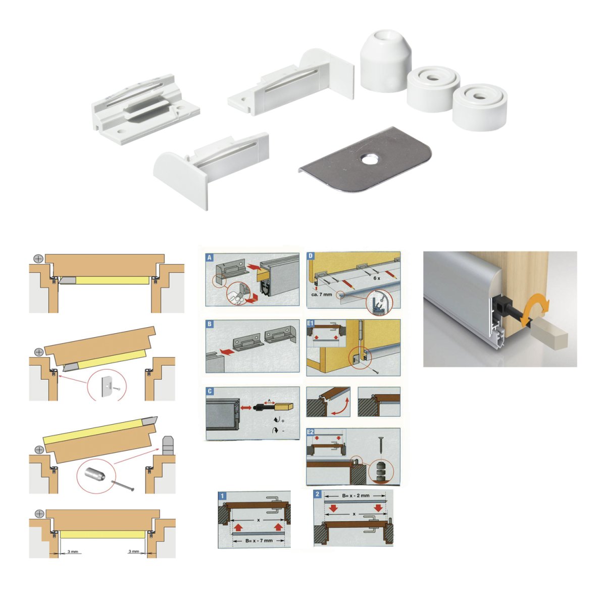 Автоматический порог Athmer Isolporte