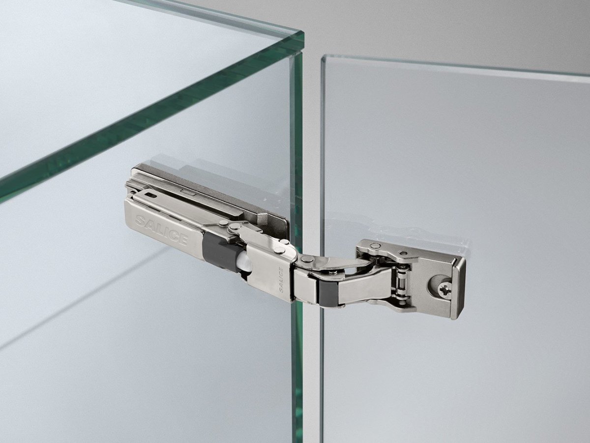 Петли Саличе с доводчиком для стекла Universal Glass