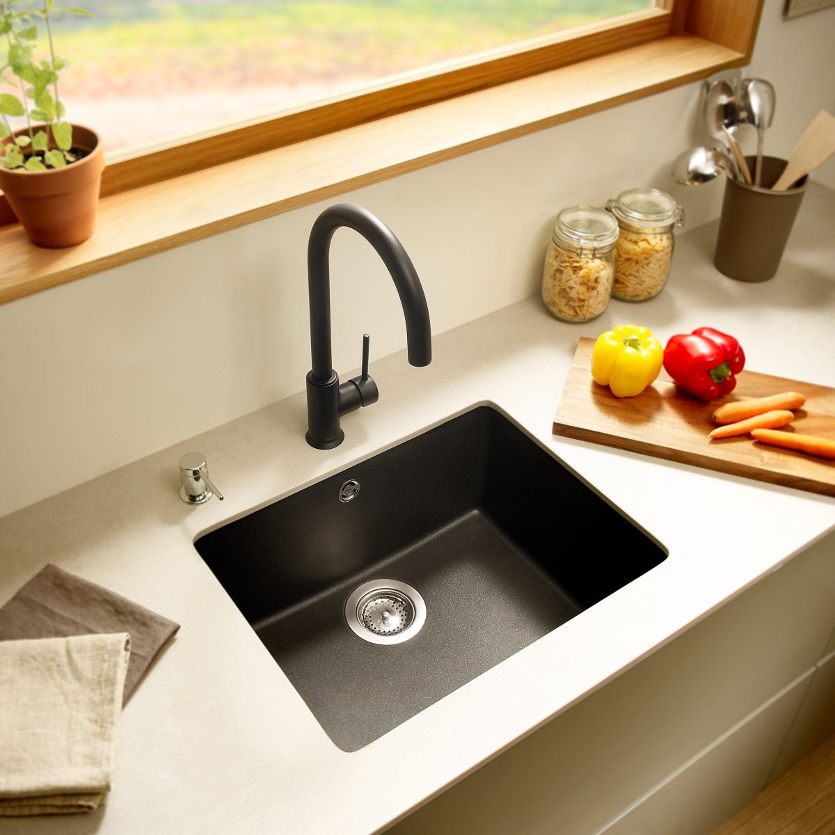 Встроенные раковины для кухни