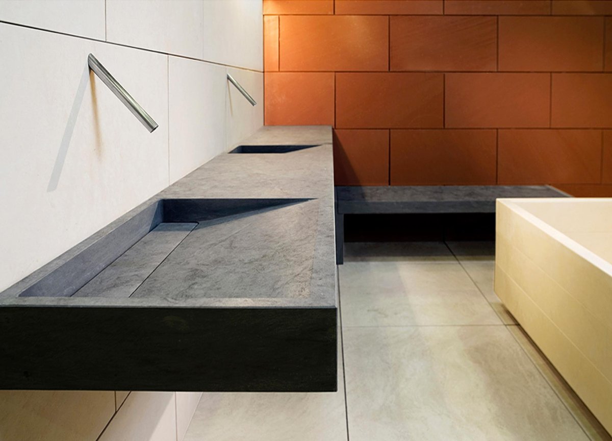 Италон раковина из керамогранита