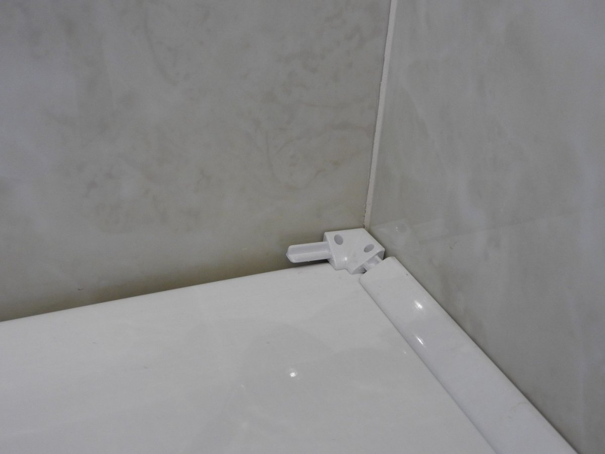 Откосы в ванне