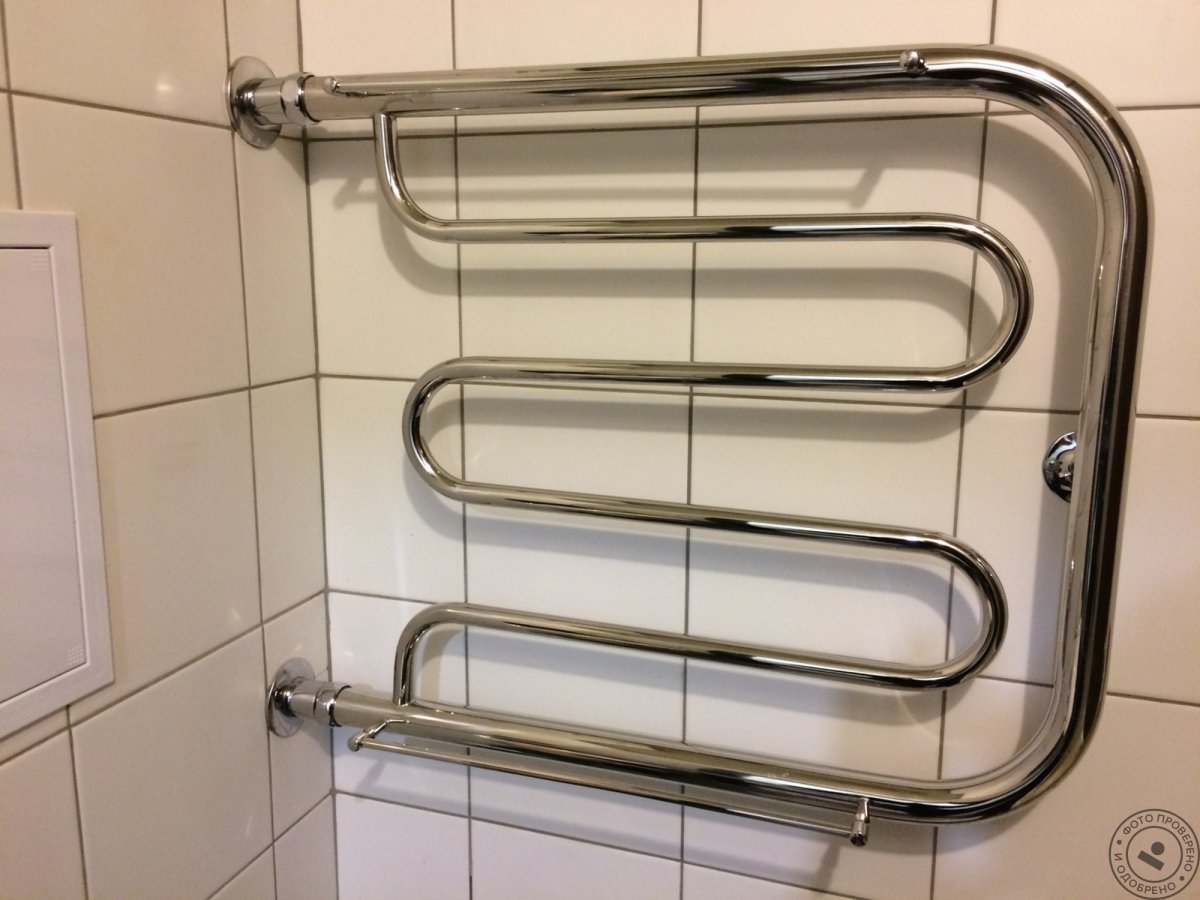 Полотенцесушитель c полкой Двин FG Neo 50 YF 80 см