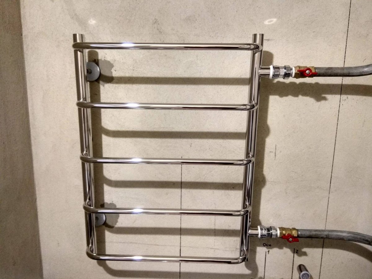 Полотенцесушитель байпас заужение