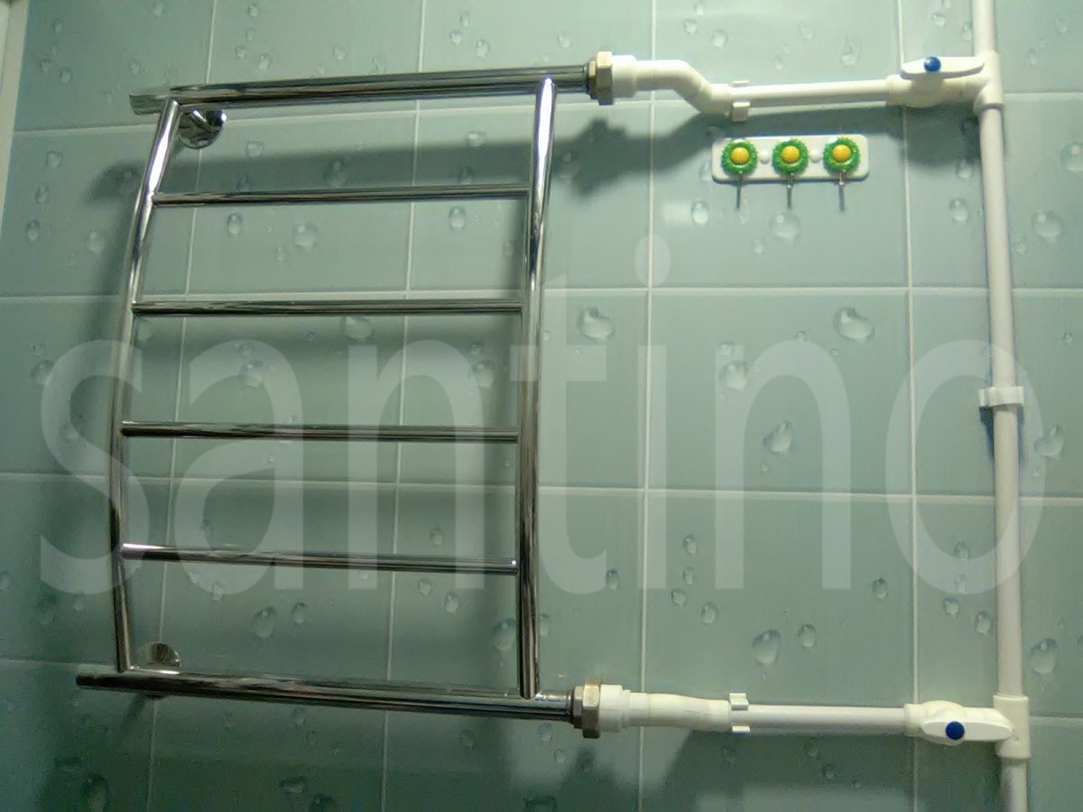 Полотенцесушитель на полипропиленовые трубы