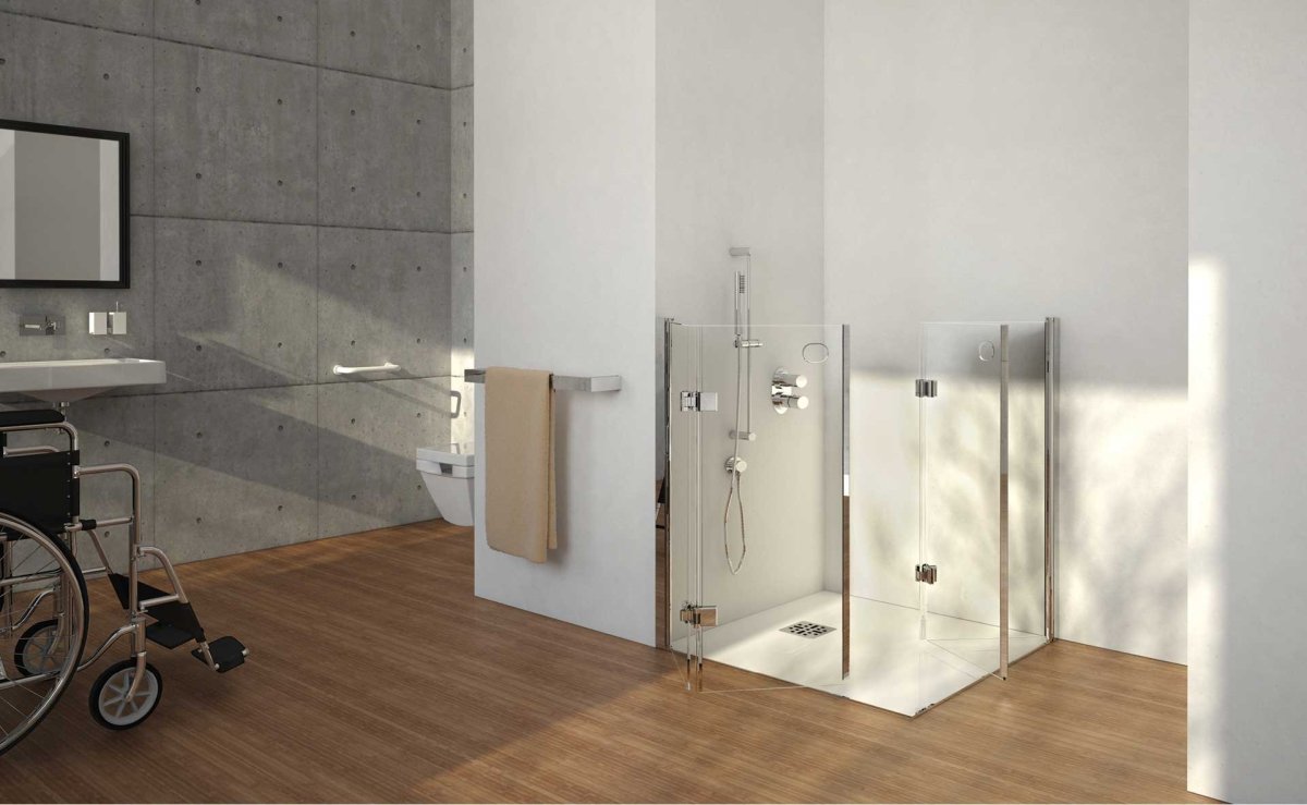 Душевая кабина для колясочников