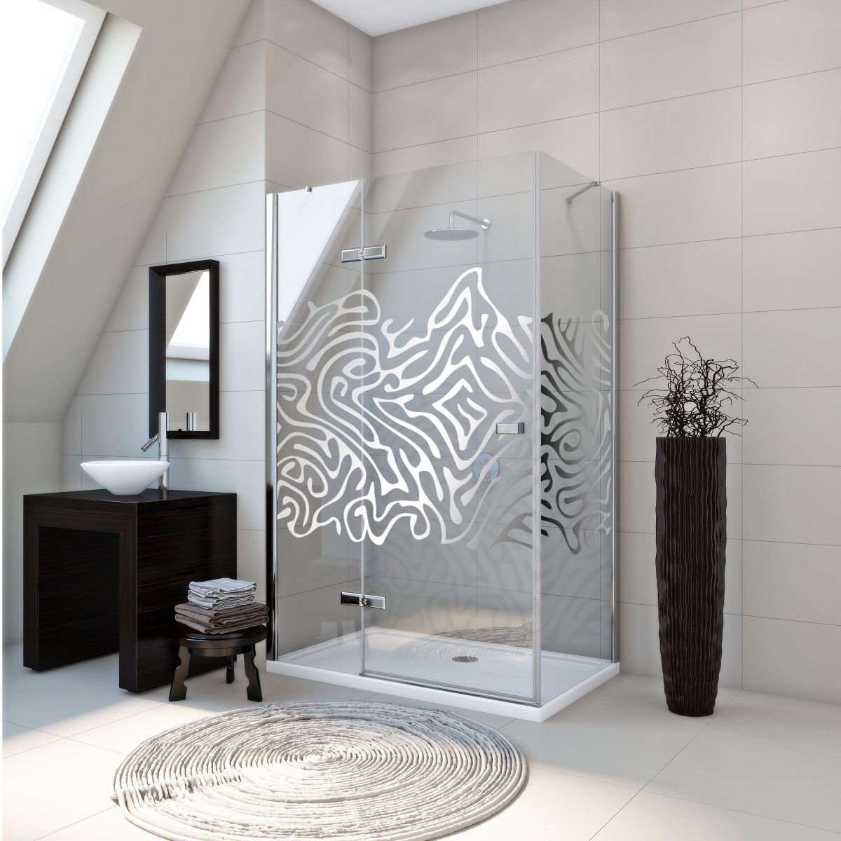 Душевая кабина модель Full Glass Shower Room ks0909 стекло 6мм