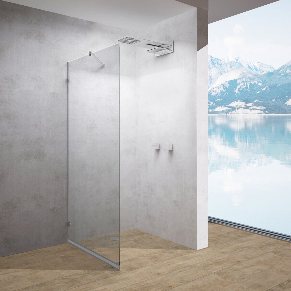 Душевая раздвижная дверь Cascade топаз 110