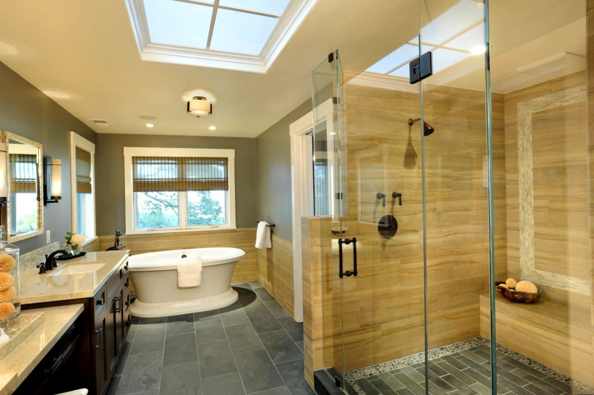 Ванная комната с душем