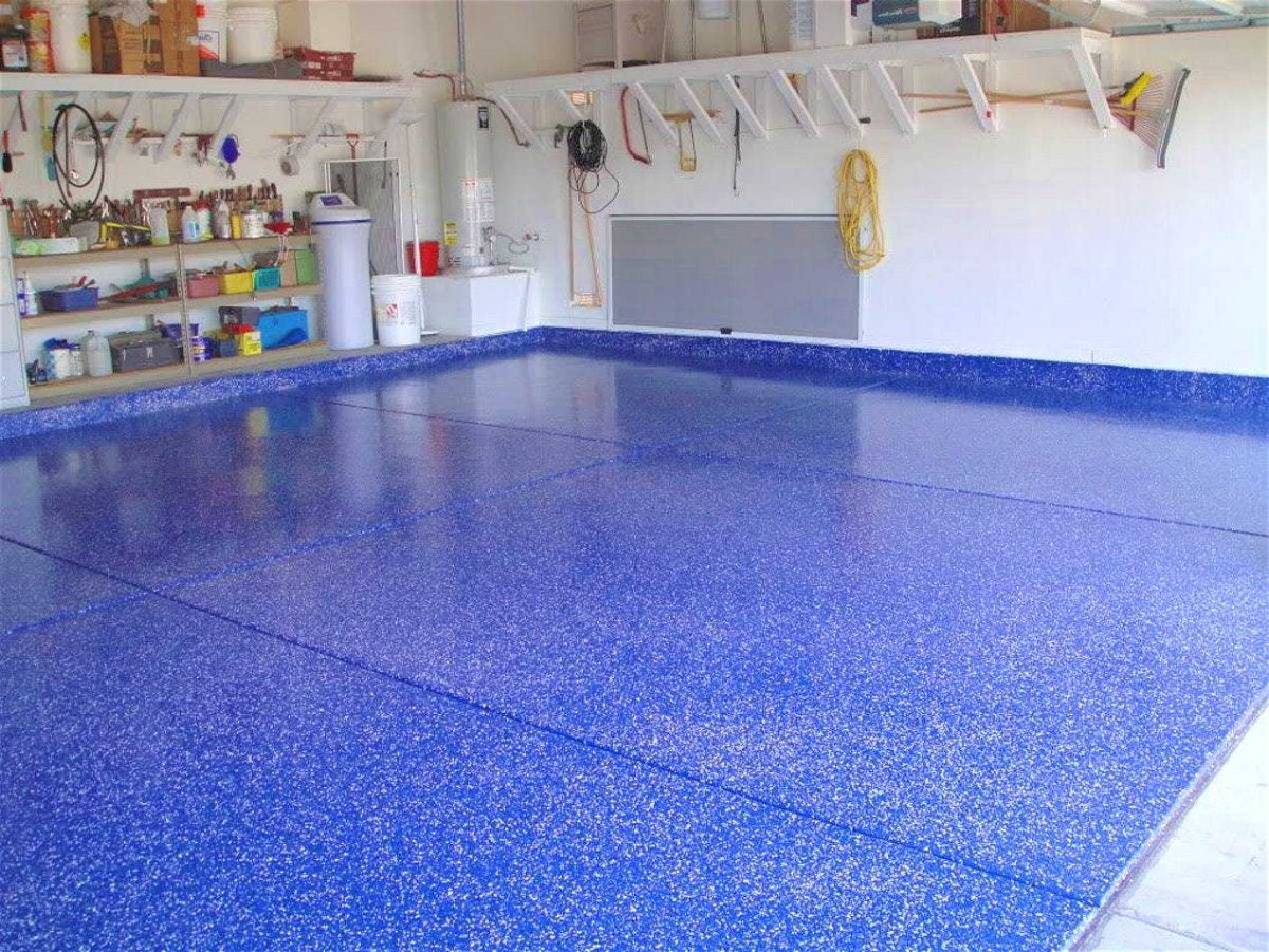 Эпоксидное покрытие для гаражного пола Garage Floor coating