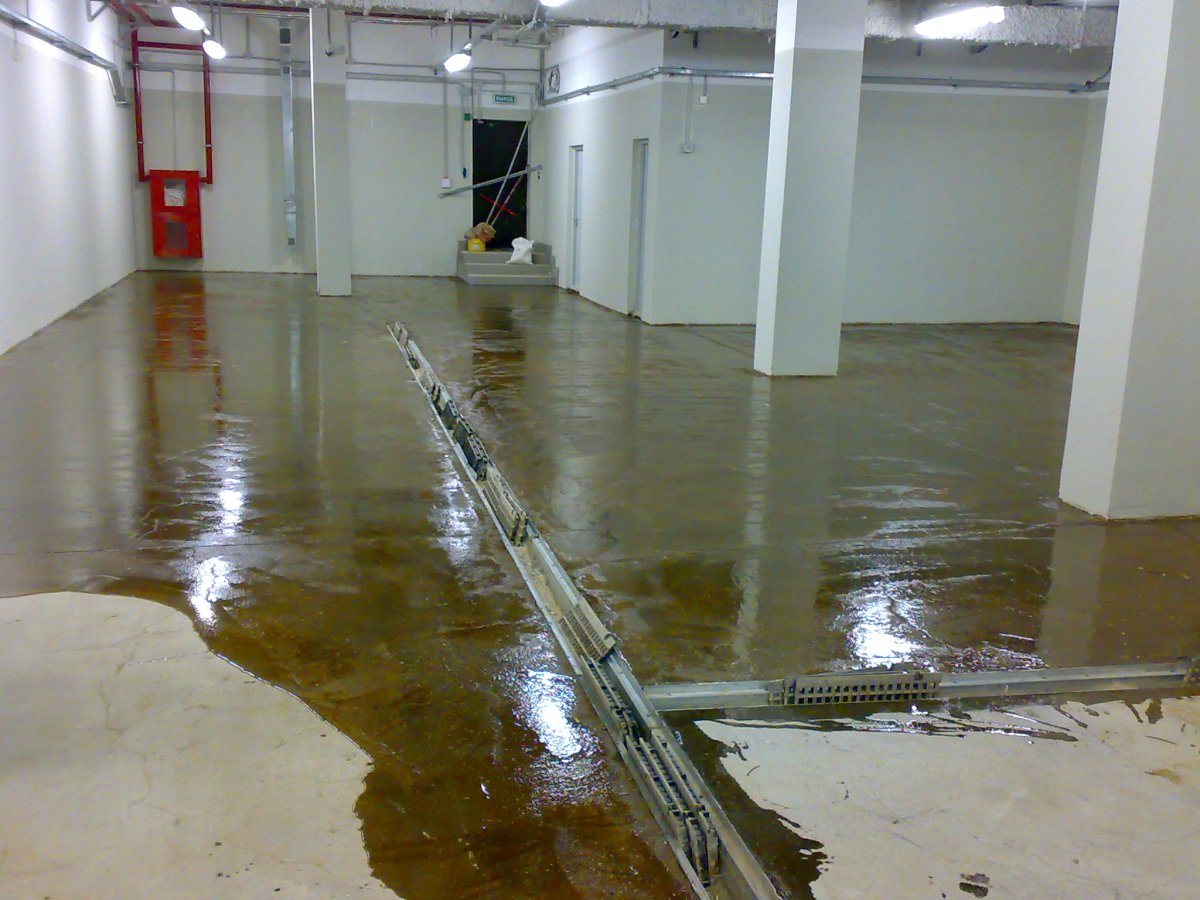 Полимерное покрытие для бетонного пола