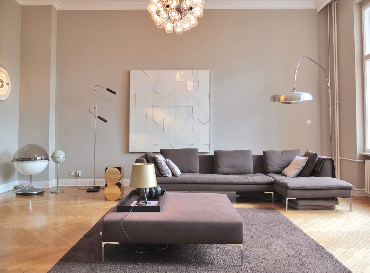 Цвет стен в гостиной