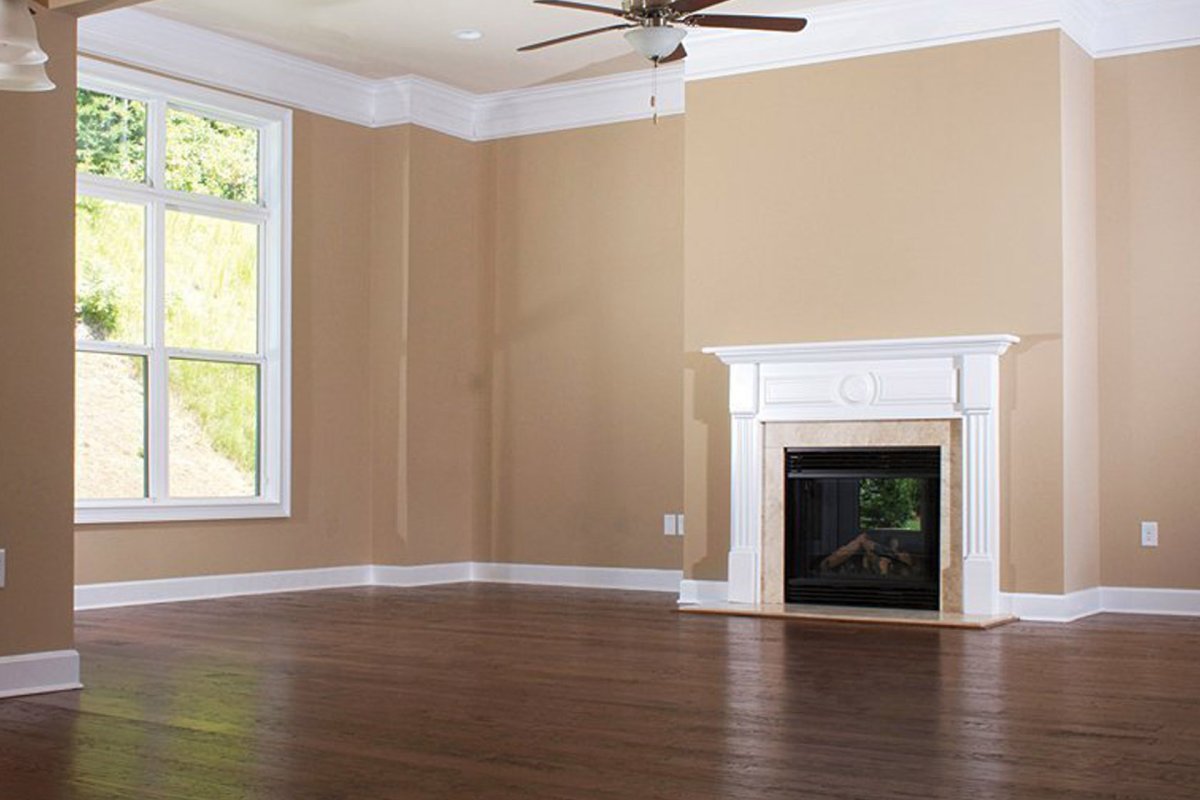 Крашеные стены в квартире