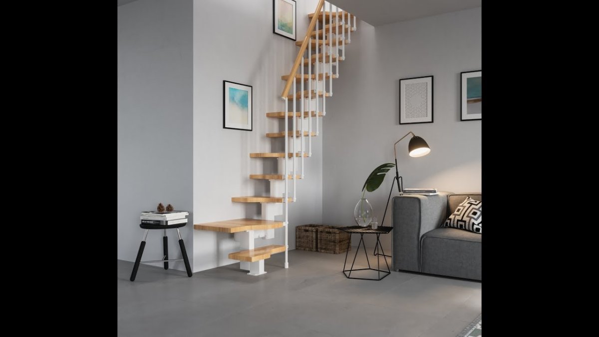 Лестница модульная Athena 140