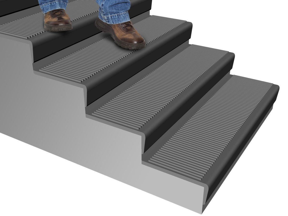 Проступь резиновая на ступени противоскользящие