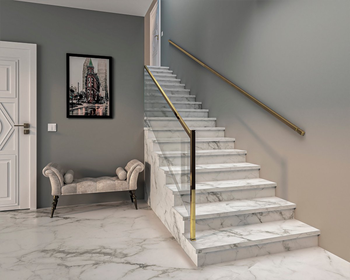 Ступеньки из керамогранита