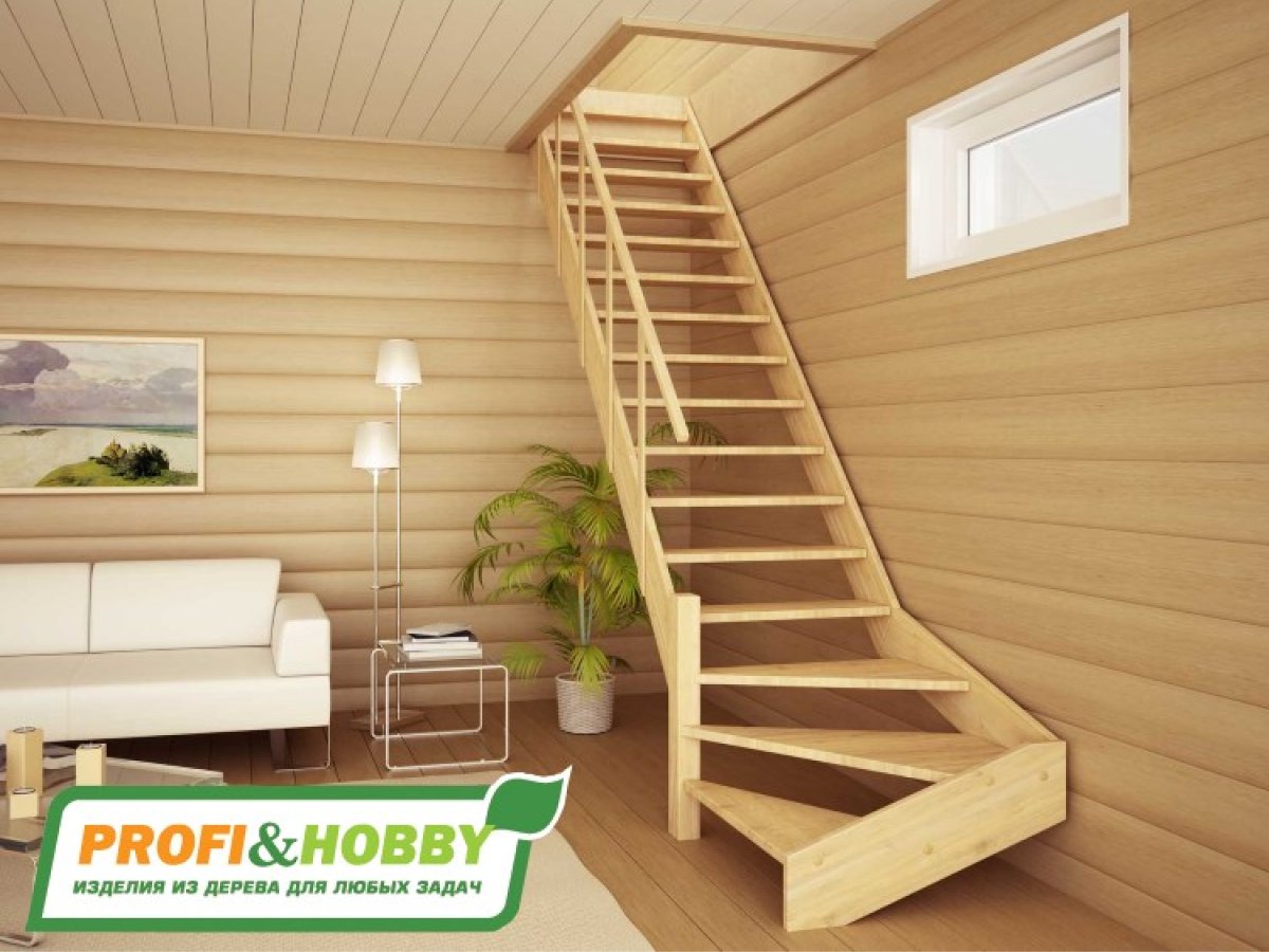 Лестница Фаворит ЛМП 12 левозаходная