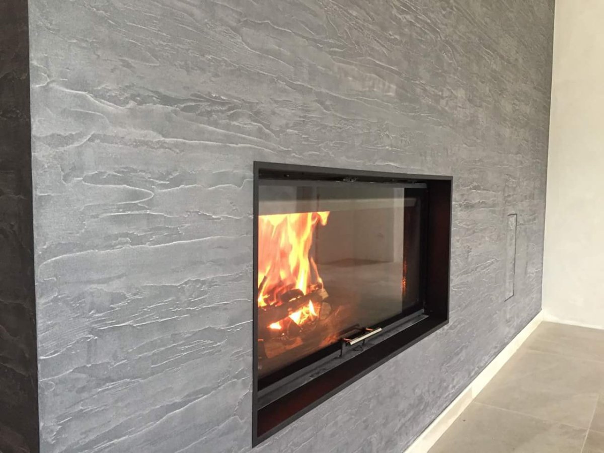 Декоративная штукатурка для печей и каминов