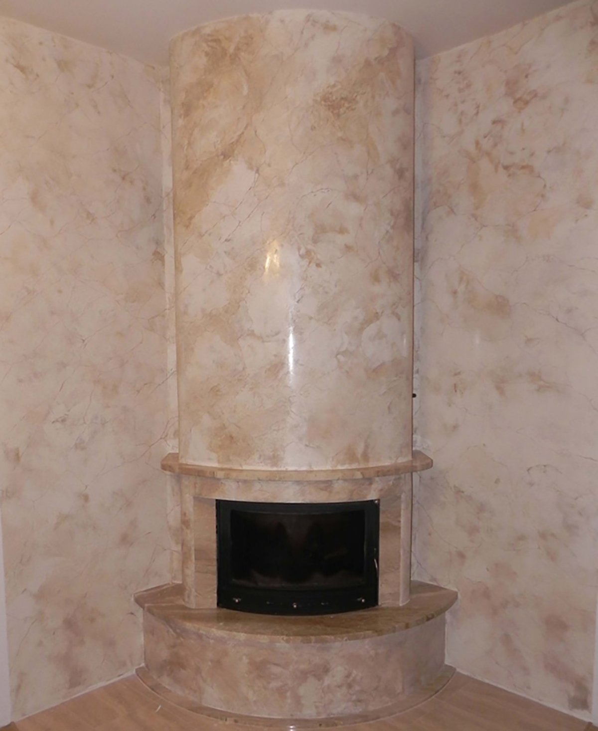 Венецианская штукатурка мрамор камин