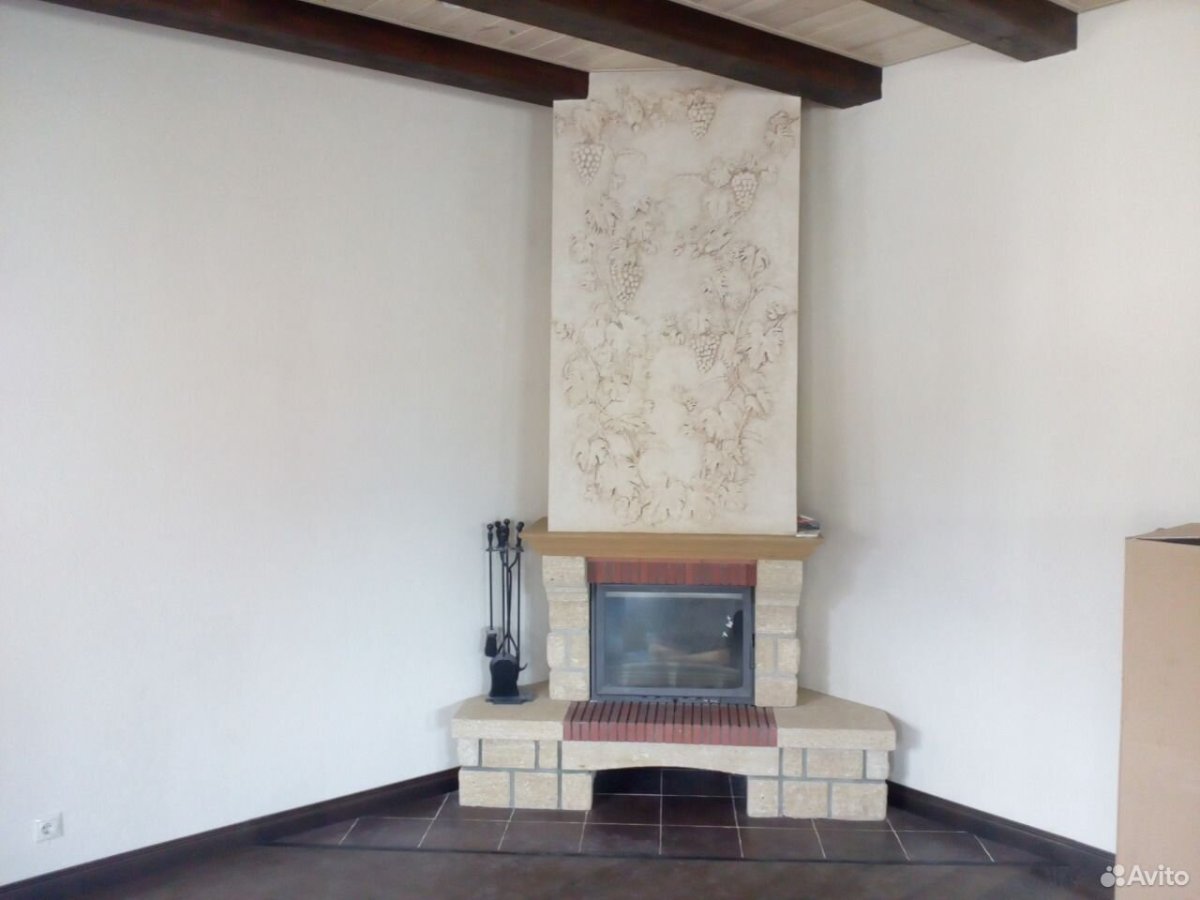 Камин штукатурка