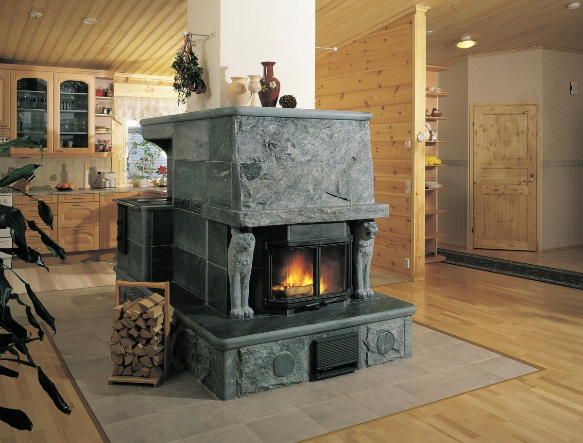 Финская печь для дома Туликиви