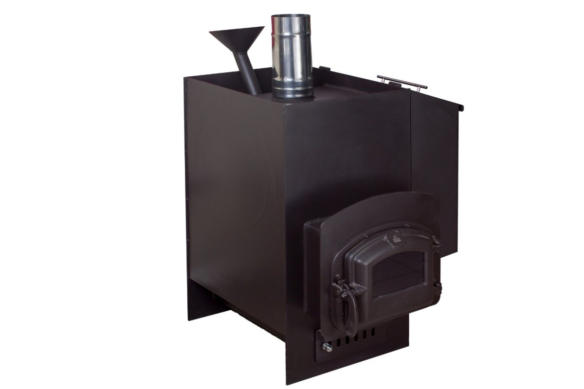 Дровяная банная печь «Гейзер супер inox»