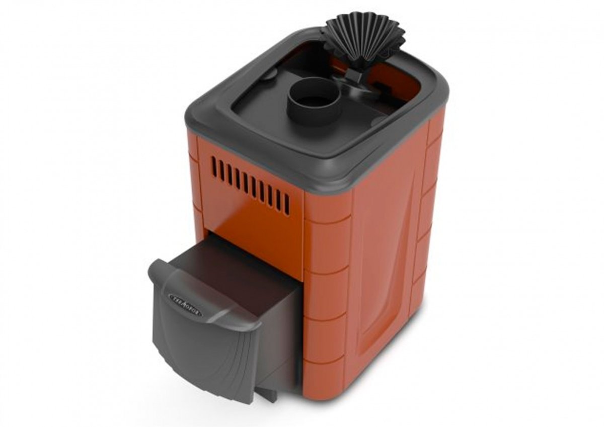 Банная печь TMF Тунгуска 2017 inox да терракота