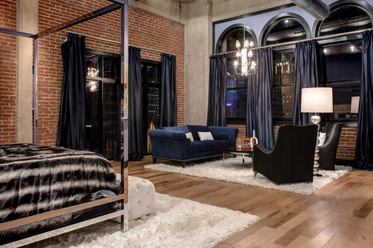 Шторы Индастриал лофт