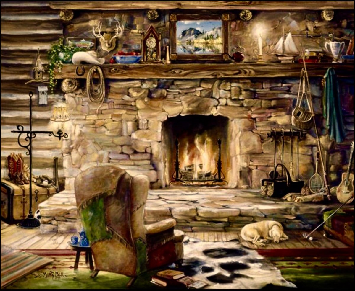 Художница Марти Белл (Marty Bell) картины