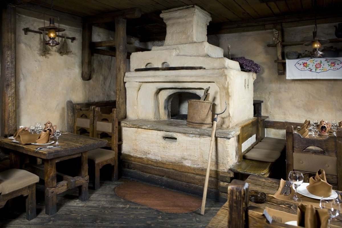 Печь с лежанкой 19 век