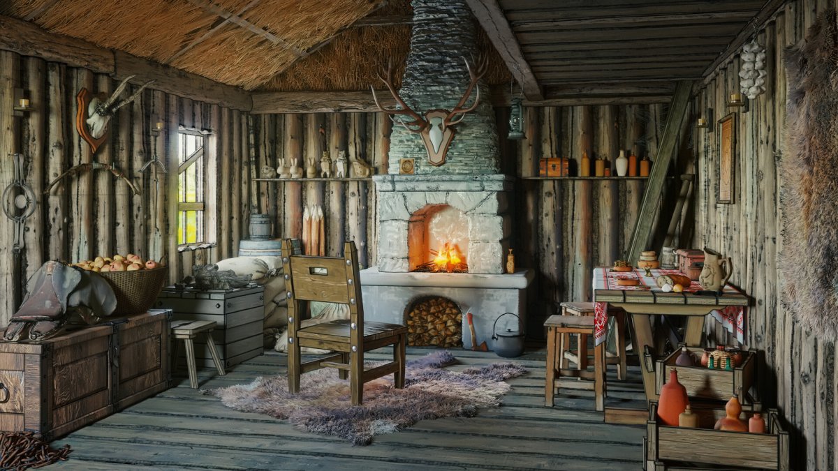 Сказочные интерьеры домов